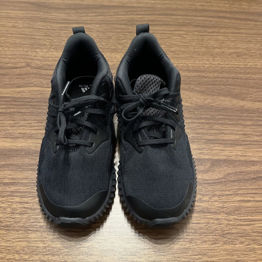 Adidas Kids' Alphabounce Black Running Shoes Size 10 Youth Good Condition